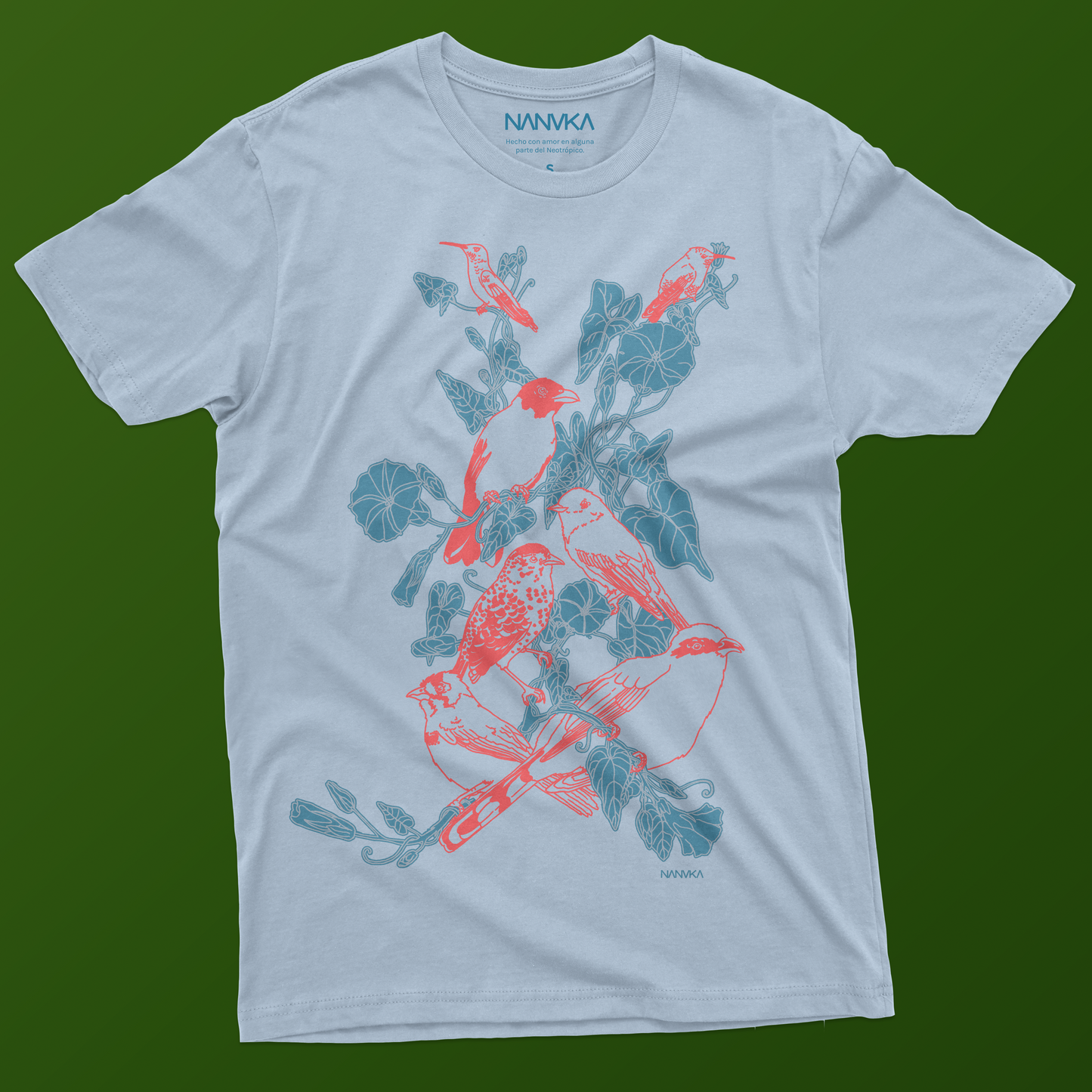 Camiseta Siete Aves Endémicas de Costa Rica