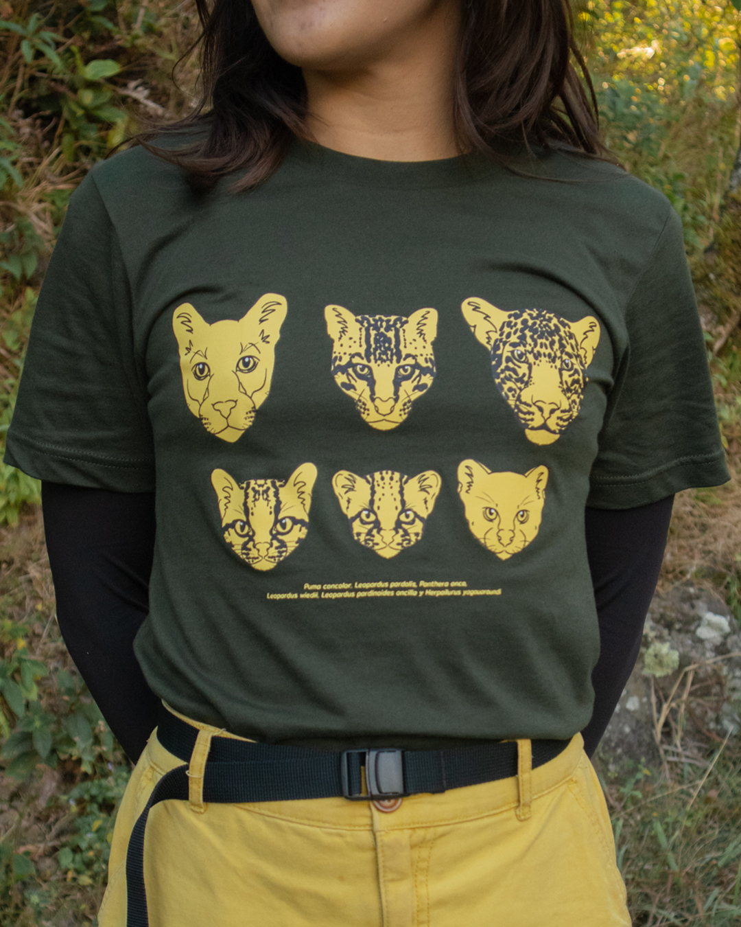 Felinos de Costa Rica - Camiseta