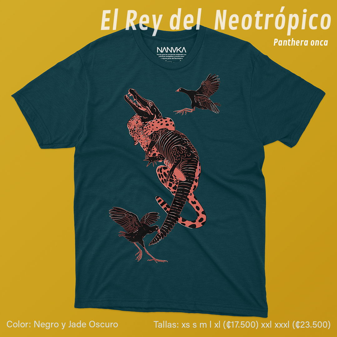 Camiseta Rey del Neotrópico-Panthera onca