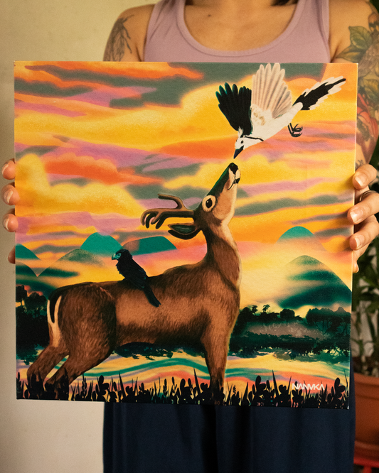 Canvas SALE 25X25 CM